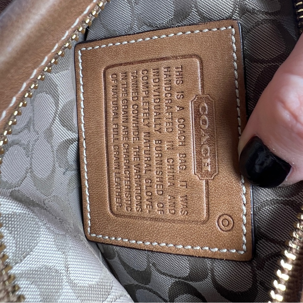 Vintage Coach mini demi legacy bag - Picture 7 of 9